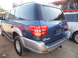 2002 Toyota Sequoia SR5 Blue 4.7L AT 4WD #Z21582